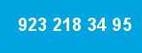923 218 34 95